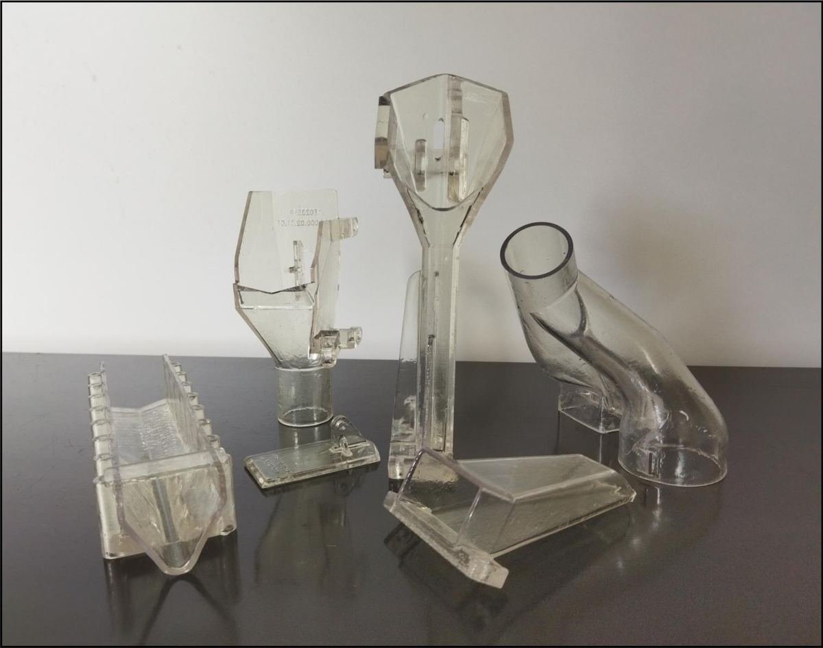 Peças plásticas especiais impressas em 3D